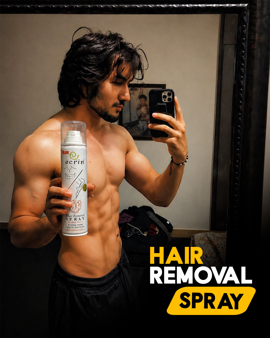 New Ecrin Hair Removal Foaming Spray