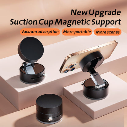 360° Magnetic Car Phone Holder With Strong Suction Base