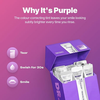 PURPLE Mouthwash for Teeth Whitening