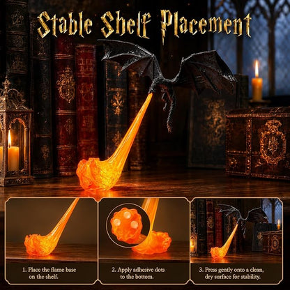 Dragon Breath Flame Night Lamp