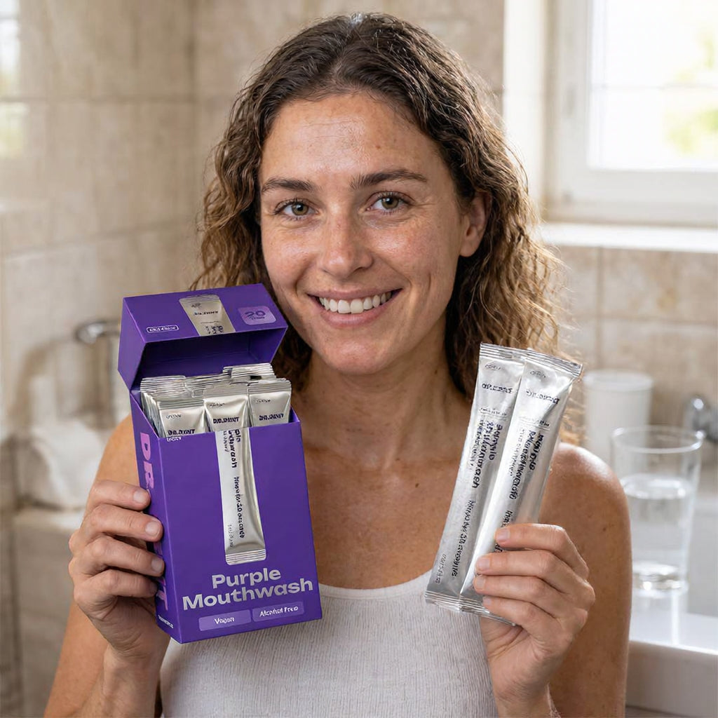 PURPLE Mouthwash for Teeth Whitening