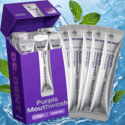 PURPLE Mouthwash for Teeth Whitening