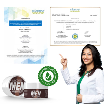 Niconi Men Enzyme De-Tan Pack
