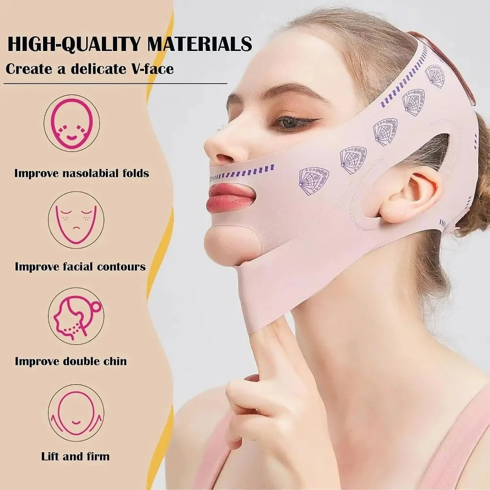 Beauty Face Sculpting Sleep Mask with MYSTERY GIFT