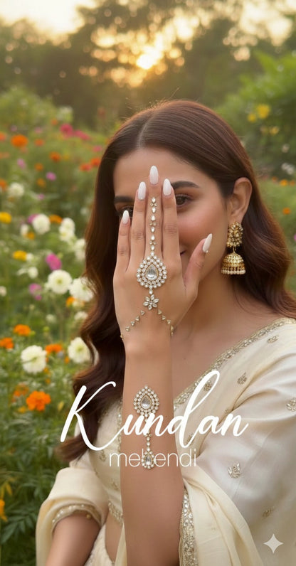 VIRAL  Kundan Stone Mehndi (KUNDHAN + MAGIC PEN )+ (MYSTERY GIFT ALSO)