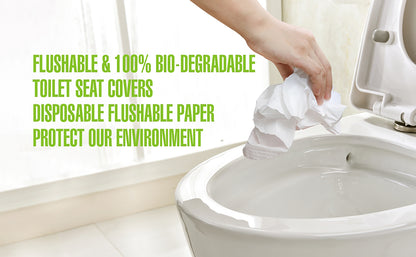 Flushable Disposable Toilet Seat Cover