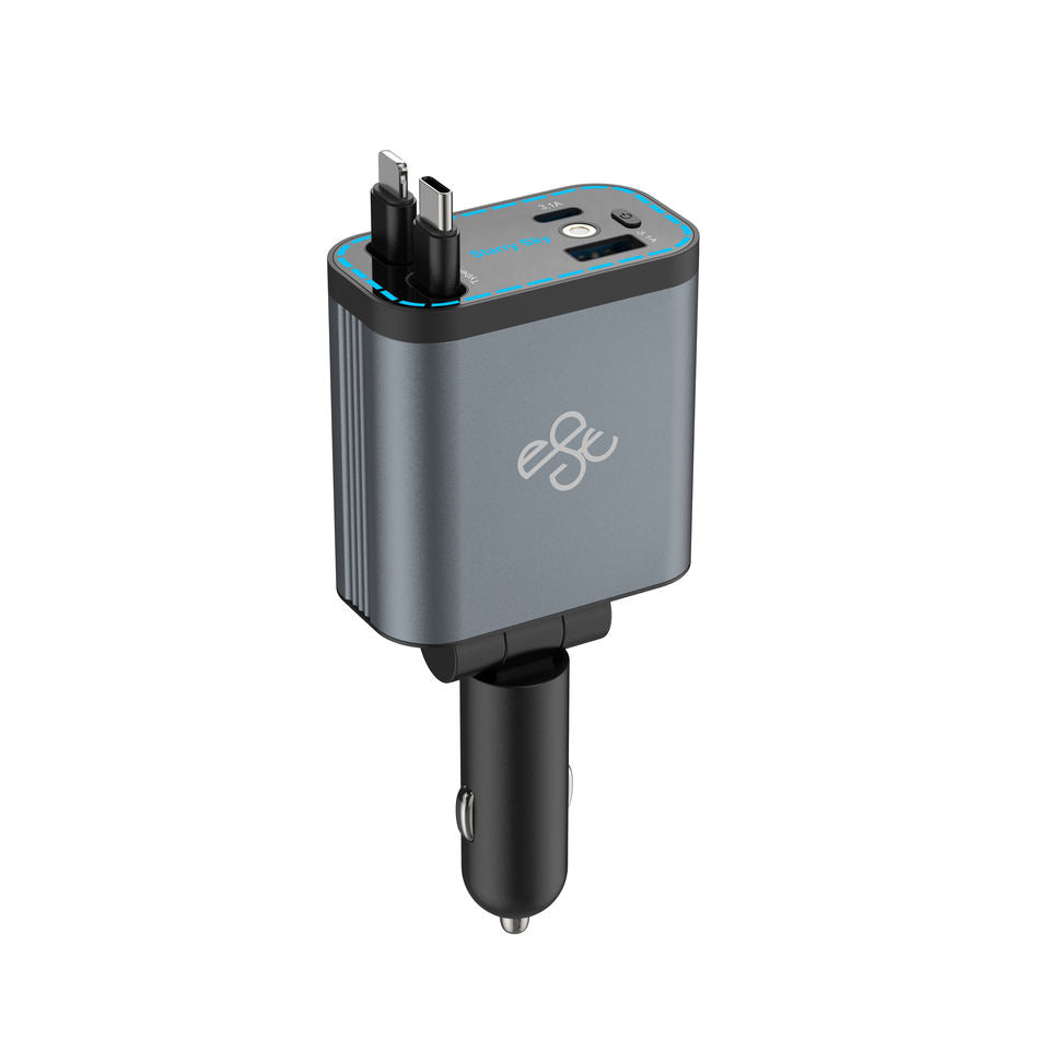 Car Charger 120W Fast Charging Car Station