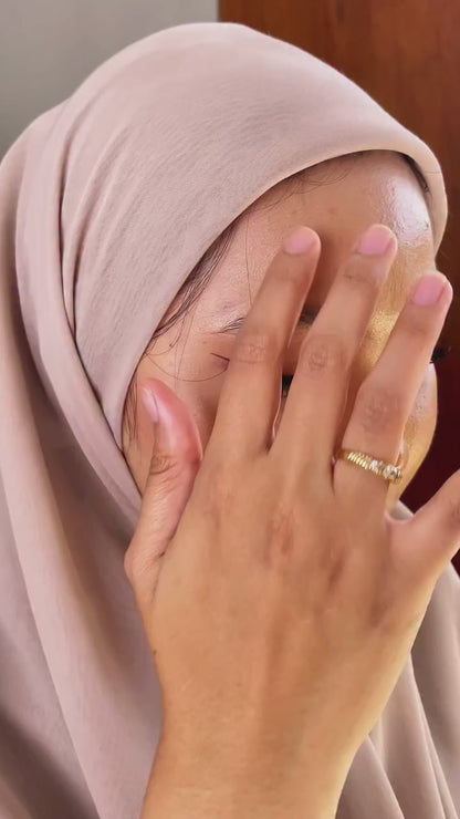 Slit Tie Back Hijab Caps