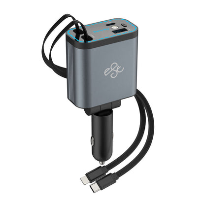Car Charger 120W Fast Charging Car Station