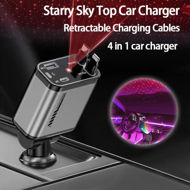 Car Charger 120W Fast Charging Car Station